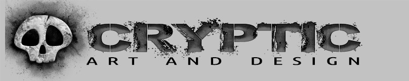CRYPTIC ART AND DESIGN Logo
