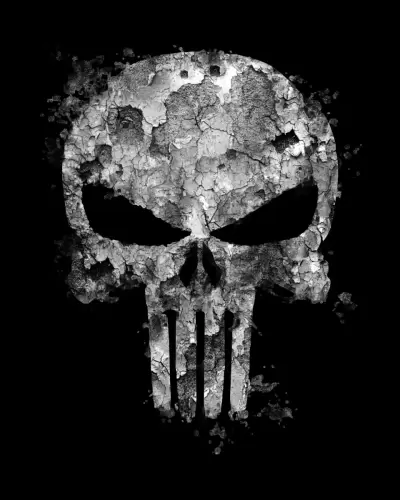 Digital-Art-Distressed-Punisher-Skull